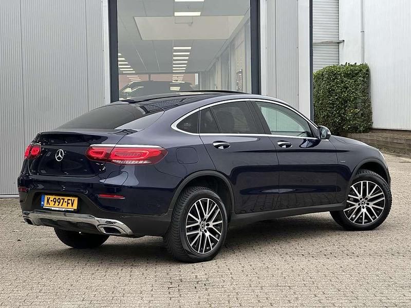 Occasion Mercedes GLC300e Business 320 PK (235 kW) 2020 Blauw Coupé