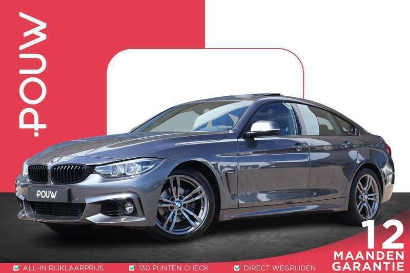 Grijs Gebruikt 2021 BMW 418 Gran Coupé M Sport Coupé | € 25.850 (Goede deal) - Afbeelding 1/4