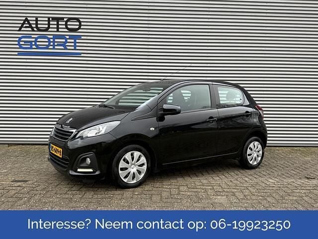 Zwart Gebruikt 2016 Peugeot 108 Active Hatchback | € 5.995 (Eerlijke prijs) - Afbeelding 1/4