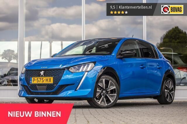 Blauw Gebruikt 2022 Peugeot e-208 GT Hatchback | € 19.850 (Iets duurder) - Afbeelding 1/4