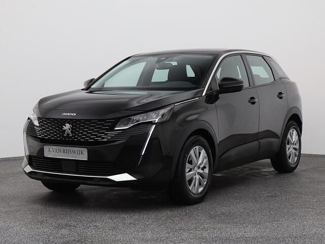 Zwart Gebruikt 2020 Peugeot 3008 Active SUV | € 16.900 (Super prijs) - Afbeelding 1/4