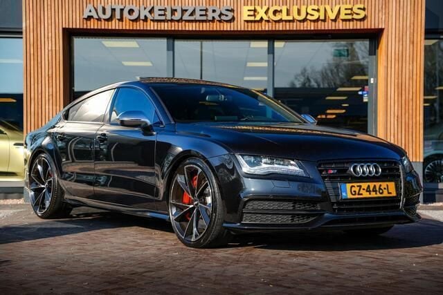Zwart Gebruikt 2014 Audi S7 Sportback Proline Hatchback | € 30.900 - Afbeelding 1/4