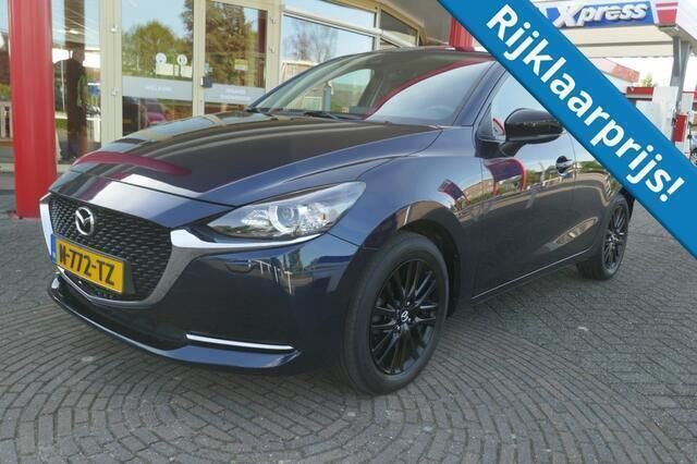 Blauw Gebruikt 2021 Mazda 2 Inclusive Hatchback | € 18.950 (Eerlijke prijs) - Afbeelding 1/4