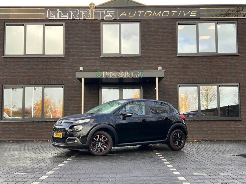 Zwart Gebruikt 2017 Citroën C3 Feel Hatchback | € 6.500 (Goede deal) - Afbeelding 1/4