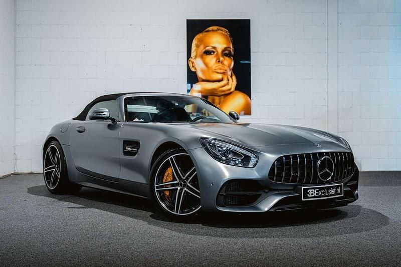 Grijs (mat) Occasion 2019 Mercedes AMG GT AMG Cabriolet | € 169.950 (Iets duurder) - Afbeelding 1/4