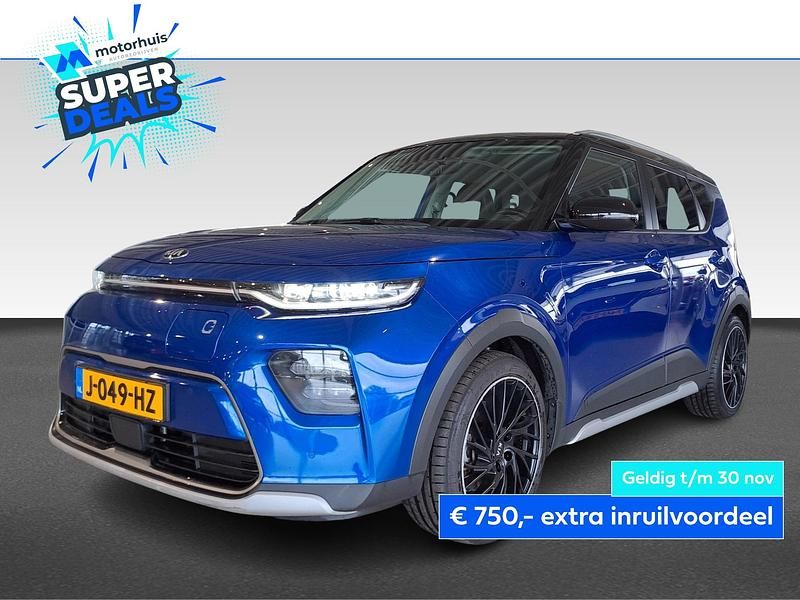 Blauw Gebruikt 2020 Kia Soul EV SUV | € 19.990 (Eerlijke prijs) - Afbeelding 1/4
