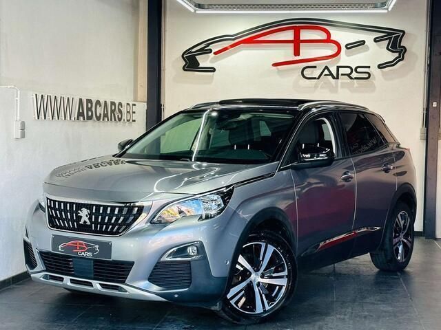 Grijs Gebruikt 2019 Peugeot 3008 Allure SUV | € 16.990 (Eerlijke prijs) - Afbeelding 1/4
