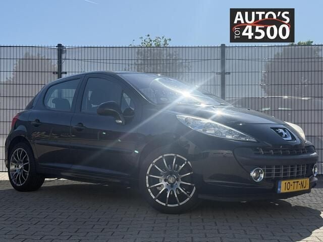 Zwart Gebruikt 2007 Peugeot 207 Hatchback | € 1.250 (Eerlijke prijs) - Afbeelding 1/4
