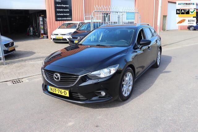 Zwart Gebruikt 2014 Mazda 6 Stationwagen | € 10.950 (Eerlijke prijs) - Afbeelding 1/4