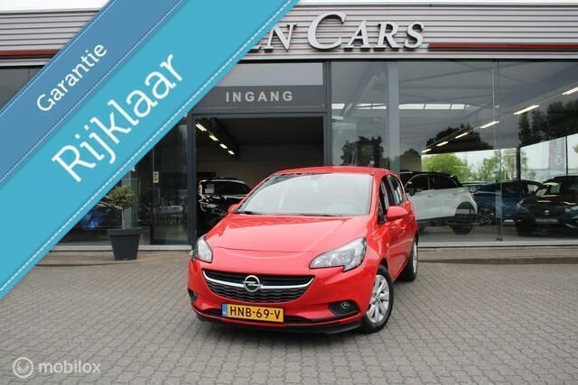 Rood Gebruikt 2016 Opel Corsa Business Hatchback | € 7.950 (Eerlijke prijs) - Afbeelding 1/4