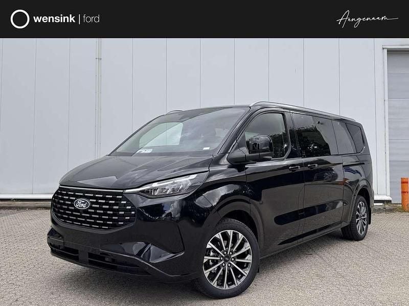 Zwart, metallic lak Nieuw 2025 Ford Tourneo Custom Titanium X MPV | € 75.400 (Eerlijke prijs) - Afbeelding 1/4