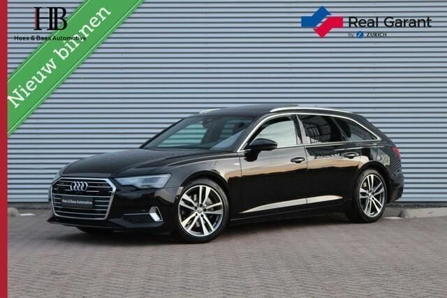 Zwart Gebruikt 2019 Audi A6 S-Line Stationwagen | € 35.445 (Goede deal) - Afbeelding 1/4