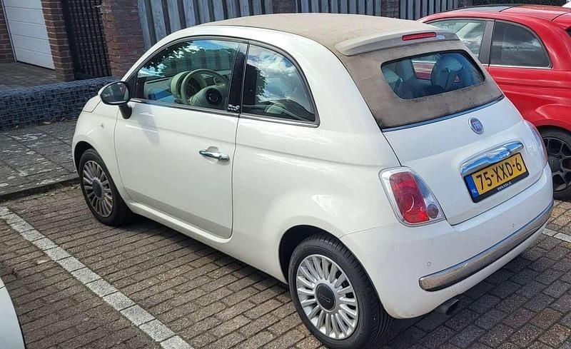 Occasion Fiat 500 Lounge 86 PK (63 kW) 2012 Wit Cabriolet