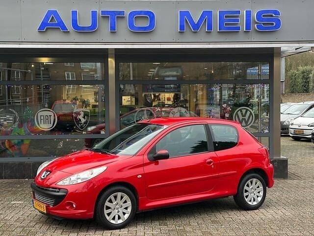 Rood Gebruikt 2011 Peugeot 206 Hatchback | € 3.295 (Eerlijke prijs) - Afbeelding 1/4