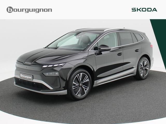 Zwart, metallic lak Gebruikt 2024 Skoda Enyaq iV Business Line SUV | € 49.850 - Afbeelding 1/4