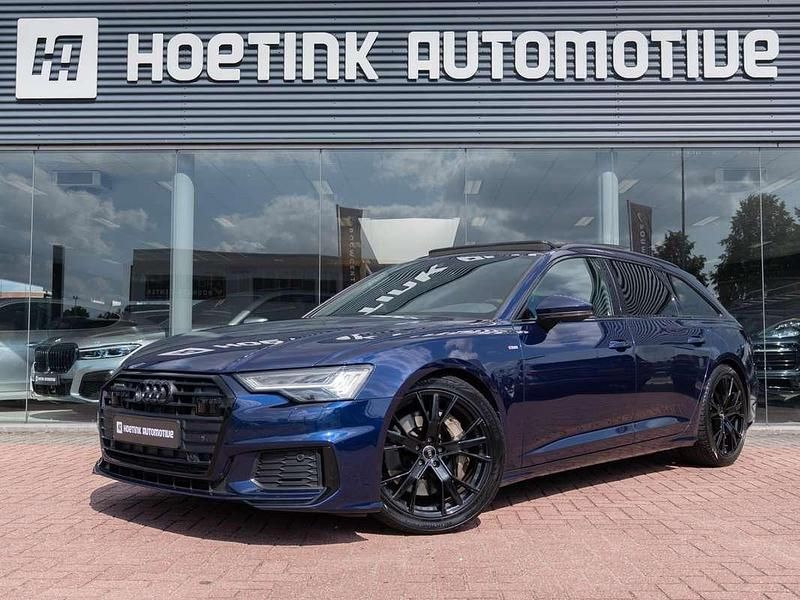 Blauw Gebruikt 2019 Audi A6 S-Line Stationwagen | € 44.940 (Eerlijke prijs) - Afbeelding 1/3