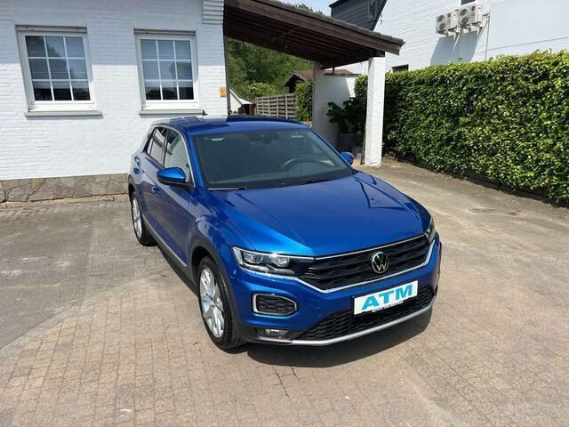 Blauw Gebruikt 2022 VW T-Roc Sport SUV | € 29.990 (Eerlijke prijs) - Afbeelding 1/4