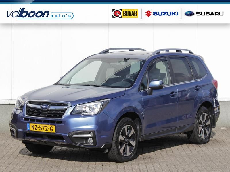 Blauw Gebruikt 2017 Subaru Forester Premium SUV | € 23.795 (Goede deal) - Afbeelding 1/4