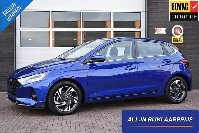 Blauw Gebruikt 2022 Hyundai i20 Comfort Hatchback | € 16.400 (Goede deal) - Afbeelding 1/4