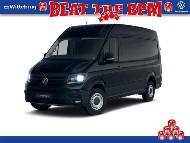 Zwart Gebruikt 2024 VW Crafter Highline Van | € 50.396 - Afbeelding 1/4
