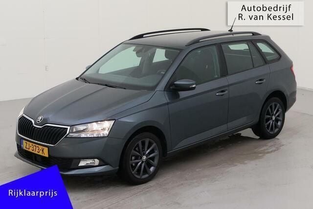 Grijs, metallic lak Gebruikt 2019 Skoda Fabia Business Line Stationwagen | € 11.740 (Eerlijke prijs) - Afbeelding 1/4