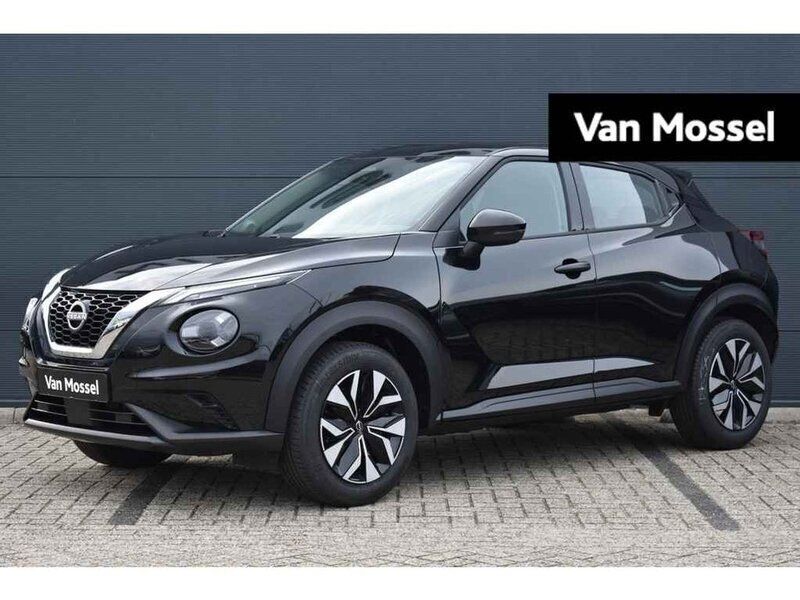 Carbon black metallic (donker zwart) Nieuw 2025 Nissan Juke Acenta SUV | € 28.940 (Duur) - Afbeelding 1/4