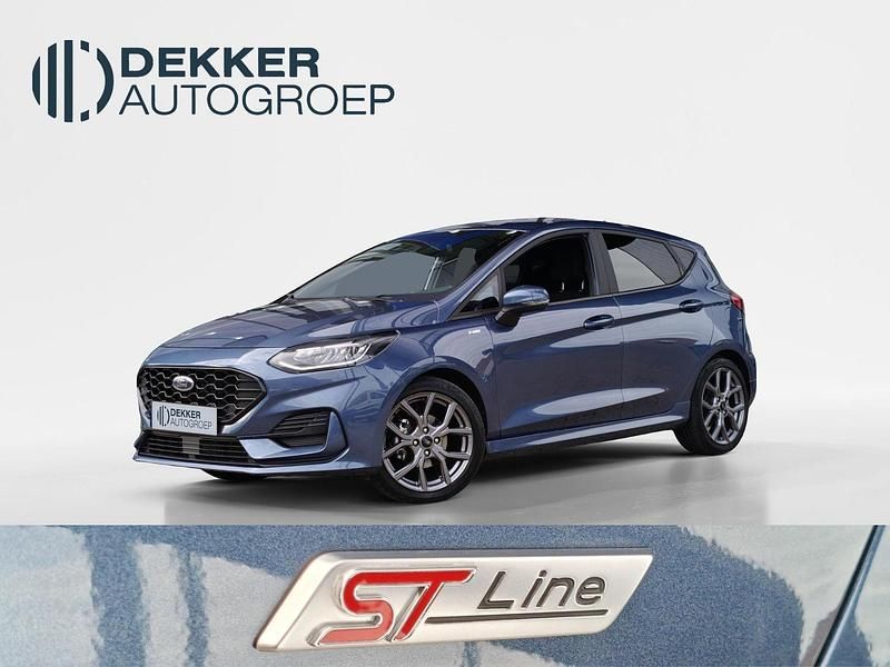 Blauw Occasion 2023 Ford Fiesta ST-Line Hatchback | € 20.945 (Iets duurder) - Afbeelding 1/4