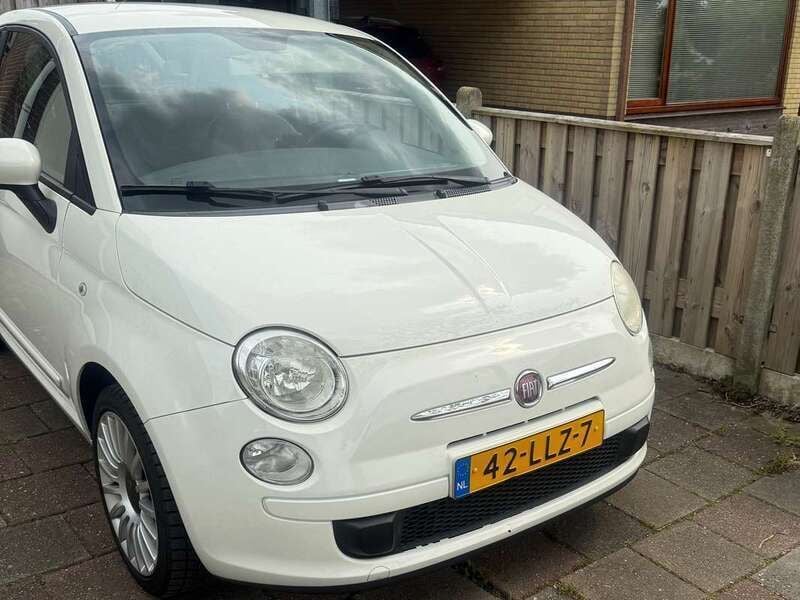 Wit Gebruikt 2010 Fiat 500 Sport Hatchback | € 4.750 (Eerlijke prijs) - Afbeelding 1/4