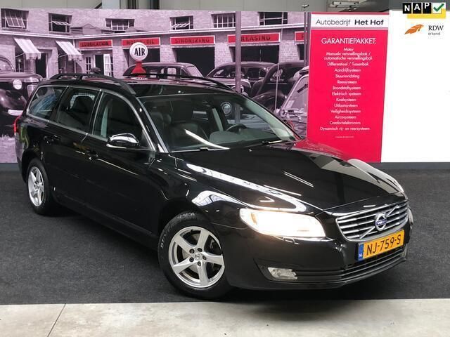 Zwart Gebruikt 2016 Volvo V70 Dynamic Stationwagen | € 9.900 (Super prijs) - Afbeelding 1/4