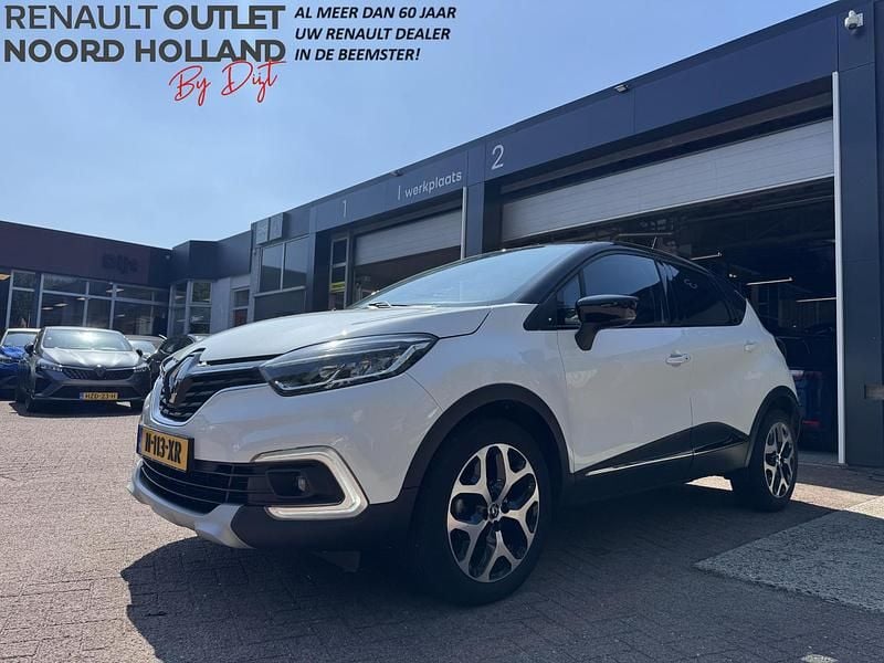 White qnc+black gne (bixui) Gebruikt 2019 Renault Captur Initiale Paris SUV | € 17.985 (Eerlijke prijs) - Afbeelding 1/4