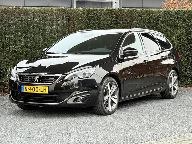 Occasion Peugeot 308 SW GT-line 131 PK (96 kW) 2017 Zwart Stationwagen