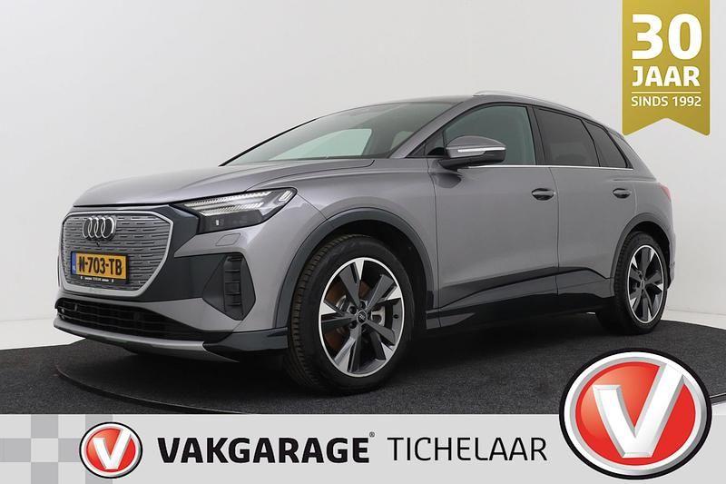 Grijs Gebruikt 2021 Audi Q4 e-tron Advanced SUV | € 26.399 (Iets duurder) - Afbeelding 1/3