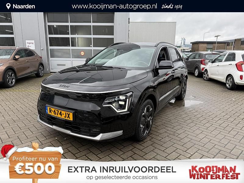Zwart Gebruikt 2022 Kia Niro SUV | € 33.445 (Duur) - Afbeelding 1/4