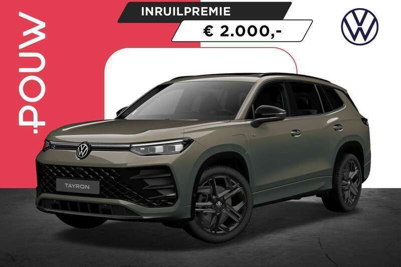 Groen Nieuw 2025 VW Tayron R-line Edition SUV | € 65.950 (Eerlijke prijs) - Afbeelding 1/4