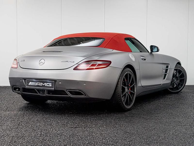 Occasion Mercedes SLS AMG AMG 573 PK (421 kW) 2012 Grijs, metallic lak Cabriolet