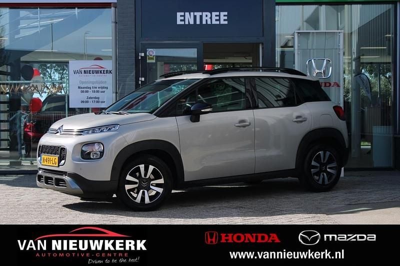 Creme Gebruikt 2019 Citroën C3 Aircross PureTech SUV | € 13.700 (Goede deal) - Afbeelding 1/4