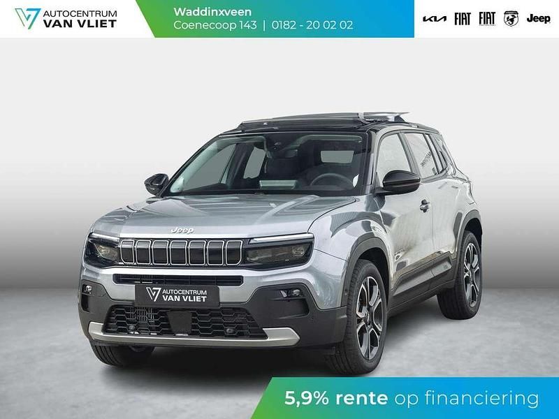 Granite grey met volcano dak (664) Nieuw 2025 Jeep Avenger Summit SUV | € 38.490 (Eerlijke prijs) - Afbeelding 1/4