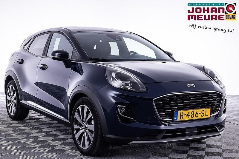 Blauw Gebruikt 2022 Ford Puma Titanium X SUV | € 19.990 (Goede deal) - Afbeelding 1/4