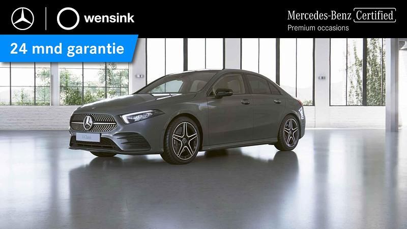 Grijs Gebruikt 2021 Mercedes A250 Premium Sedan | € 25.850 - Afbeelding 1/4