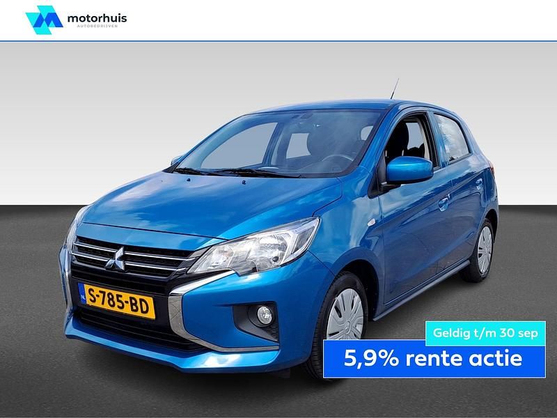 Blauw Gebruikt 2023 Mitsubishi Space Star Hatchback | € 14.940 (Iets duurder) - Afbeelding 1/4