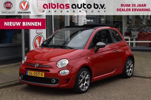 Occasion Fiat 500C Sport 80 PK (58 kW) 2018 Rood Cabriolet