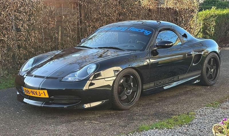 Occasion Porsche Boxster 334 PK (245 kW) 2001 Zwart Cabriolet