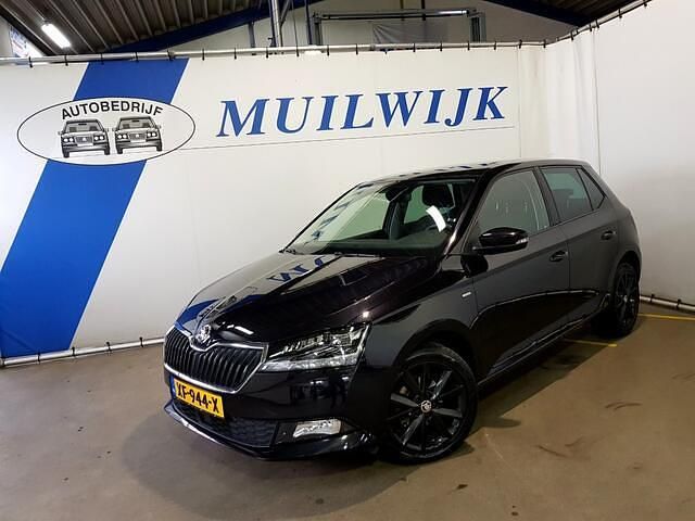 Zwart, metallic lak Gebruikt 2019 Skoda Fabia Clever Hatchback | € 15.450 (Duur) - Afbeelding 1/4