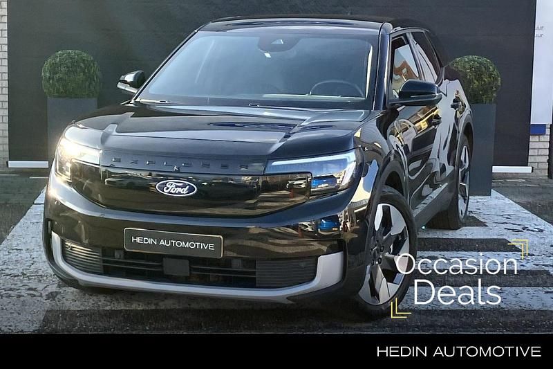 Zwart Occasion 2025 Ford Explorer Extended Range SUV | € 40.945 (Eerlijke prijs) - Afbeelding 1/3