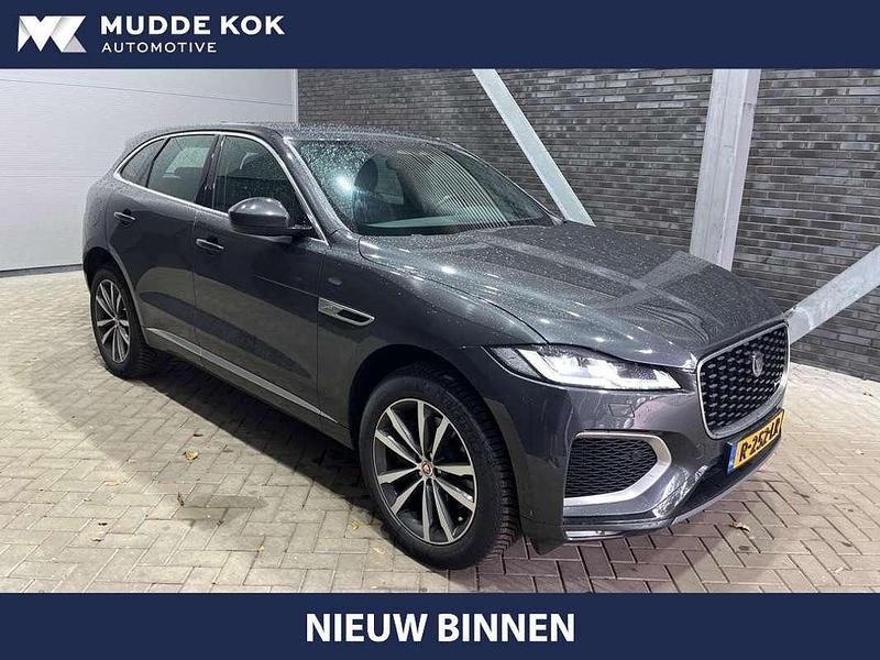 Grijs Gebruikt 2022 Jaguar F-Pace R-Dynamic SUV | € 49.700 (Super prijs) - Afbeelding 1/4