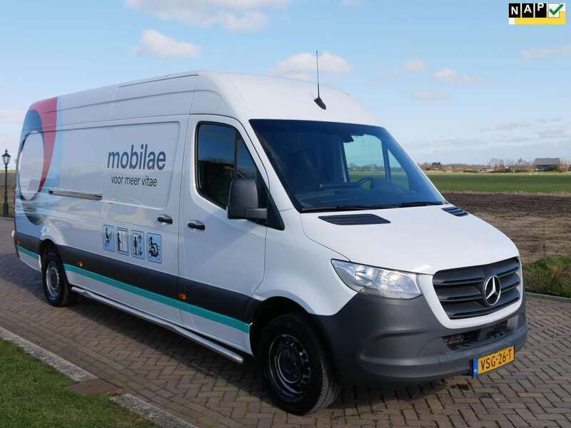 Wit Gebruikt 2023 Mercedes Sprinter Van | € 15.999 (Eerlijke prijs) - Afbeelding 1/4