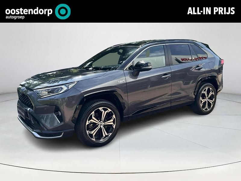 Grijs Gebruikt 2021 Toyota RAV4 Hybrid Plus SUV | € 41.949 (Iets duurder) - Afbeelding 1/4