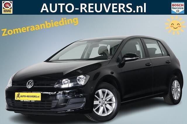 Zwart Gebruikt 2016 VW Golf VII Trendline Hatchback | € 8.450 (Goede deal) - Afbeelding 1/4