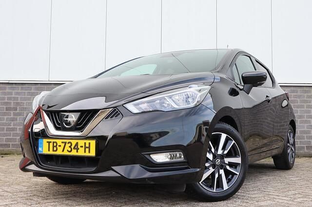 Occasion Nissan Micra N-Connecta 90 PK (66 kW) 2018 Zwart Hatchback