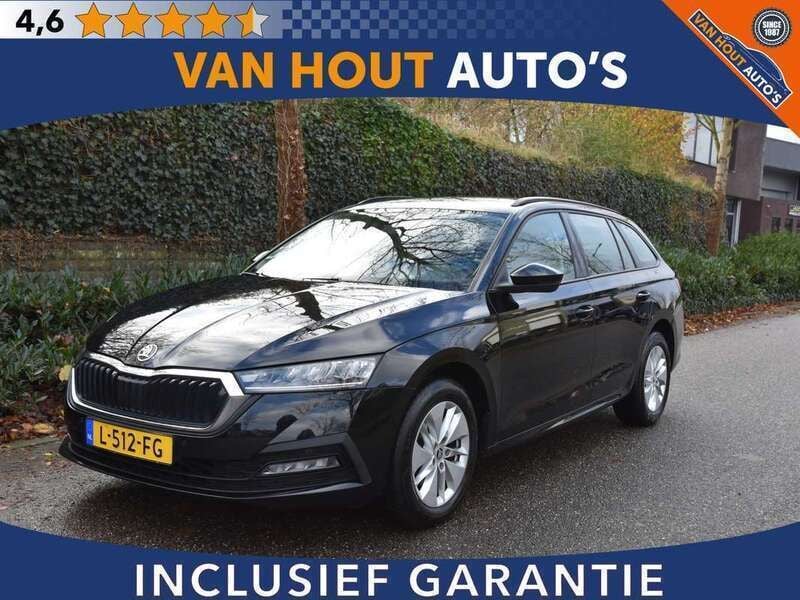 Zwart, metallic lak Gebruikt 2021 Skoda Octavia Business Line Stationwagen | € 16.450 (Goede deal) - Afbeelding 1/4